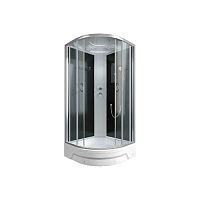 Душевая кабина ERLIT ER351026-C2-RUS (1000*1000*2260) тонированное стекло, средний поддон, Россия