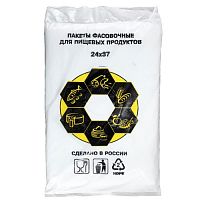 Пакет фасовочный, ПНД 24х37 (9) В пластах "Пчелка" (арт 85050) (500шт/пласт) ФНД05389