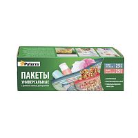 Пакеты с двойном замком Paterra Лимон 50 шт/уп, 25 шт-20.5х20.5 см, 25 шт-24х26.5 см 109-208