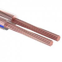 REXANT КАБЕЛЬ АКУСТИЧЕСКИЙ 2Х1,50 ММ2 ПРОЗРАЧНЫЙ BLUELINE (М. БУХ 20 М) 01-6206-3-20