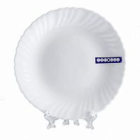 Тарелка круглая десертная 19 см Teropal Белье 0001T3/50-SK (72)