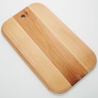 Доска разделочная из бука 350 x 210 x 15 мм Delta Классика О-35