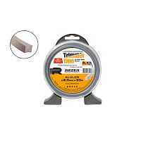 Леска для триммера Rezer Ultra-pro Alulon 2.0мм 30м квадрат код 30088