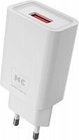 MORE CHOICE (4620202555663) NC07 СЗУ 1USB 2.0A , БЕЛЫЙ
