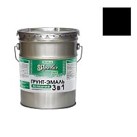 Грунт-эмаль по ржавчине 3 в 1 ВИТcolor черная 20 кг