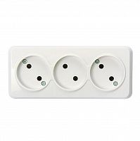 SMARTBUY (SBE-03W-10-S3-N) ЮПИТЕР, 3-МЕСТНАЯ, БЕЛЫЙ