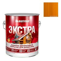 Защитно-декоративное покрытие для древесины Акватекс Экстра дуб 2,7 л (18166)