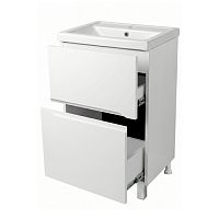 Тумба EvaGold Петра 60 (ум. Фостер 600, Como 60), цвет белый