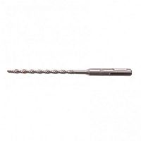 Бур 6х160 мм SDS-Plus Denzel двойная спираль, Cobalt W-tip арт.705006