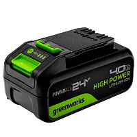 Аккумулятор Greenworks High Power G24HP4, 24V, 4 А.ч (2958907)