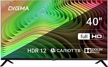 DIGMA DM-LED40SBB36 FHD SMART TV САЛЮТ