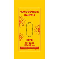 Пакет фасовочный Этикет 18х35.7 /ЕВРОБЛОК РОМАШКА/ (1пл/460шт) 10пл/уп