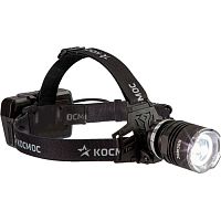 Фонарь налобный КОСМОС (KOC853Lit) аккум/10Вт P70 LED/Li-ion18650 3 х 1200mAh/алюм