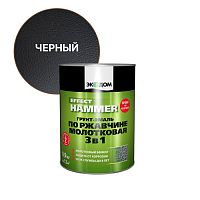 ЭкоДом Грунт-эмаль по ржавчине 3 в1 молотковая (0,9 кг) - черный (65209)