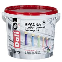 Краска фасадная особопрочная DALI база А, 5 л (20500)