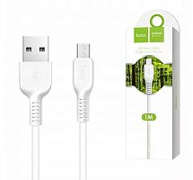 HOCO (6957531068952) X20 USB (M)-MICROUSB (M) 3.0М - БЕЛЫЙ