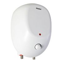 Водонагреватель накопительный электрический Haier ES 8 V-Q1(R) над мойкой