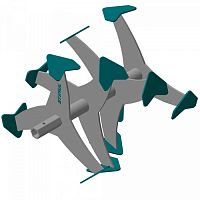Фреза Stimul Гусиные лапки (диаметр 400, HEX-24, втулка между спиц 4х рядные)
