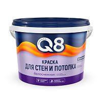 Краска ВД интерьерная Formula Q8 белоснежная 1,4 кг
