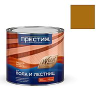 Эмаль для пола и лестниц Престиж светлый орех 1,9 кг